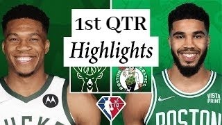 Milwaukee Bucks vs  Boston Celtics Full Highlights 1st QTR   2022 NBA Playoffs