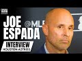 Joe Espada Reacts to Taking Over as Houston Astros Manager, Alex Bregman & Jose Altuve Future