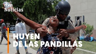 HAITÍ: Desalojan un CAMPAMENTO improvisado de DESPLAZADOS alrededor de la EMBAJADA de EE.UU. | RTVE