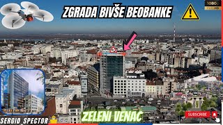 Zgrada bivše BEOBANKE -otkrivena staklena fasada, projekat Tunela kod Ekonomskog fakulteta #beograd