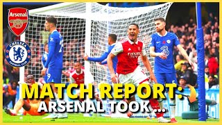 MATCH REPORT! ARSENAL TOOK ALL THREE POINT! [CHELSEA FOOTBALL NEWS]