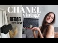 VINTAGE CHANEL FULL FLAP BAG UNBOXING + Rebag Review