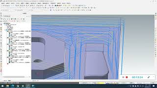 CNC銑床乙級術科檢定206_分層加工_排刀示範_MASTERCAM X9