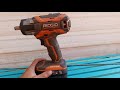 Ridgid octane 1/2  impact wrench review. professional use for one month