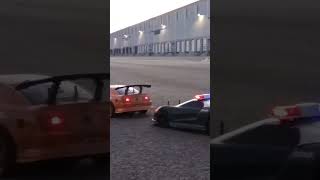 Mustang Tries To Run From Police Supercar 🤣