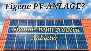 Großer Pv Anlagen anbieter verar...t mich 😡