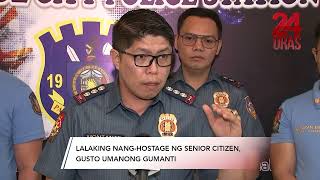 Lalaking kalalabas lang ng kulungan, nang-hostage | 24 Oras