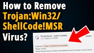 Trojan:Win32/ShellCode!MSR: How to Manually Remove it?