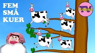 Fem små kuer - Norske barnesanger