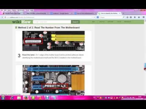 How to find/download motherboard driver How to find/download motherboard driver