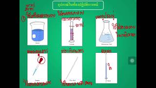 อุปกรณ์ในห้องปฏิบัติการเคมี