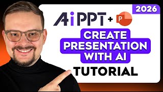 How to Create Presentation with AI - AiPPT Tutorial - 2026 (Step-by-Step Guide)