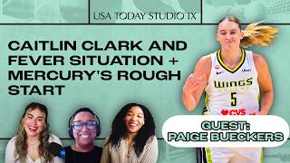 Paige Bueckers interview + Caitlin Clark and Fever situation + Mercury's rough start