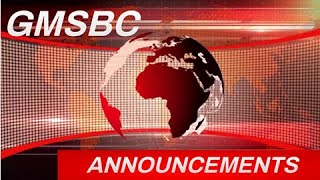 GMSBC Video Annoucements   91 Anniversary