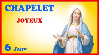 CHAPELET 🙏 Lundi 6 Janv - Mystères Joyeux