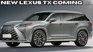 FIRST LOOK | 2025 Lexus TX New Model Redesign : What We Know so Far ‼️