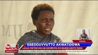 SSEDDUVVUTO AKWATIDDWA - Jjajja ow'emyaka 60 asobezza ku baana abato bana