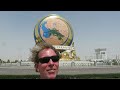 Cycling Statue - Ashgabat, Turkmenistan, Central Asia Style! - a former bastion in the defunct USSR!