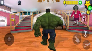 Hulk Funny Trolls on Miss T in Scary Teacher House