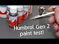 Humbrol Gen 2 Acrylic Paint - Airbrush Test! Scale Model Paint Review