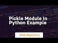 pickle module in python example