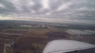 CNO Runway 26R takeoff and Runway 26L touch-n-go on 12-30-16.