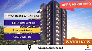 Premium 2 BHK Flats For Sale in Ghuma Ahmedabad |☎+91-8377002514 | Price 68 Lacs #flatsforsale