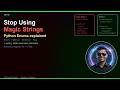 Python Enums — Stop Using Magic Strings | Ep 37 | CodeToAGI