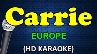 CARRIE - Europe (HD Karaoke)