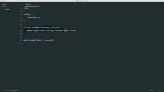 PHP Basics: Functions: Let's talk about scope (27/35)