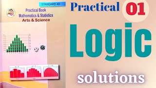 logic class 12 maths practical chapter 1 logic solutions