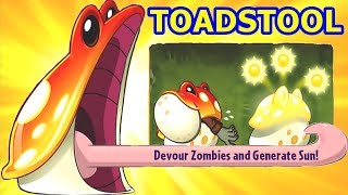 Toadstool Pvz 2(Devour Zombies and Generate Sun!) in Plants vs. Zombies 2: Gameplay 2017