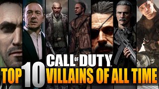 The Top 10 Call of Duty Villains of All Time!