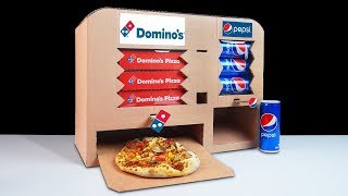 How to Make Dominos Pizza and Pepsi Vending Machine