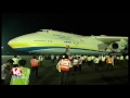 world s largest plane antonov an 225 lands in shamshabad airport v6 news