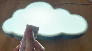 LIUNIAN Cloud Ceiling Lamp Video Tutorial—— Remote control matching tutorial