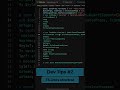 Web Dev Tips #2: TS Docs Shortcut