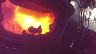 NYMR - S15 No 825 Shovel Cam - Experiment to see if we could show how coal is placed in firebox