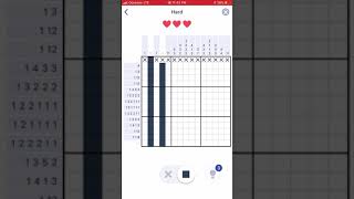 Nonogram (hard level2) 💪🏻