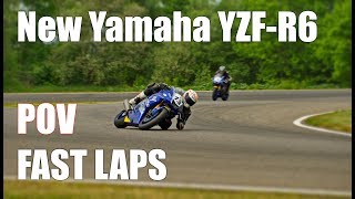 2017 Yamaha R6 FAST LAPS Onboard @Ring Knutstorp 1:02,3