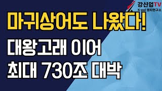 마귀상어도 나왔다!/대왕고래 이어 최대 730조 대박