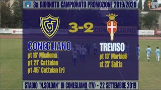 Conegliano-Treviso 3-2, highlights 3a giornata Promozione 2019-2020