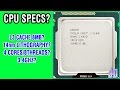 Understanding CPU Specs - CPU Specs Guide for Beginners