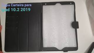 Capa Carteira para Ipad 10.2 2019