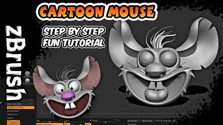 Modeling a Cartoon Character in zBrush - Character Tutorial