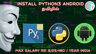 Install Python3 IDE For Android in Tamil | Python Programming Series | J Techcode