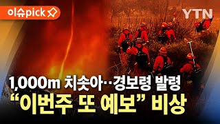 [이슈픽] 최고 1,000m 치솟아, 경보령 발령...\