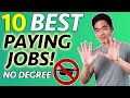 10 Highest Paying Jobs (No College Degree Required)