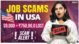 $9000 Scam | Job Scam in USA | తెలుగు | Telugu Vlogs From USA | Suma Vlogs - USA