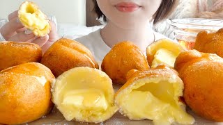 【咀嚼音】揚げバターを作って食べる【ASMR/EATINGSOUNDS】